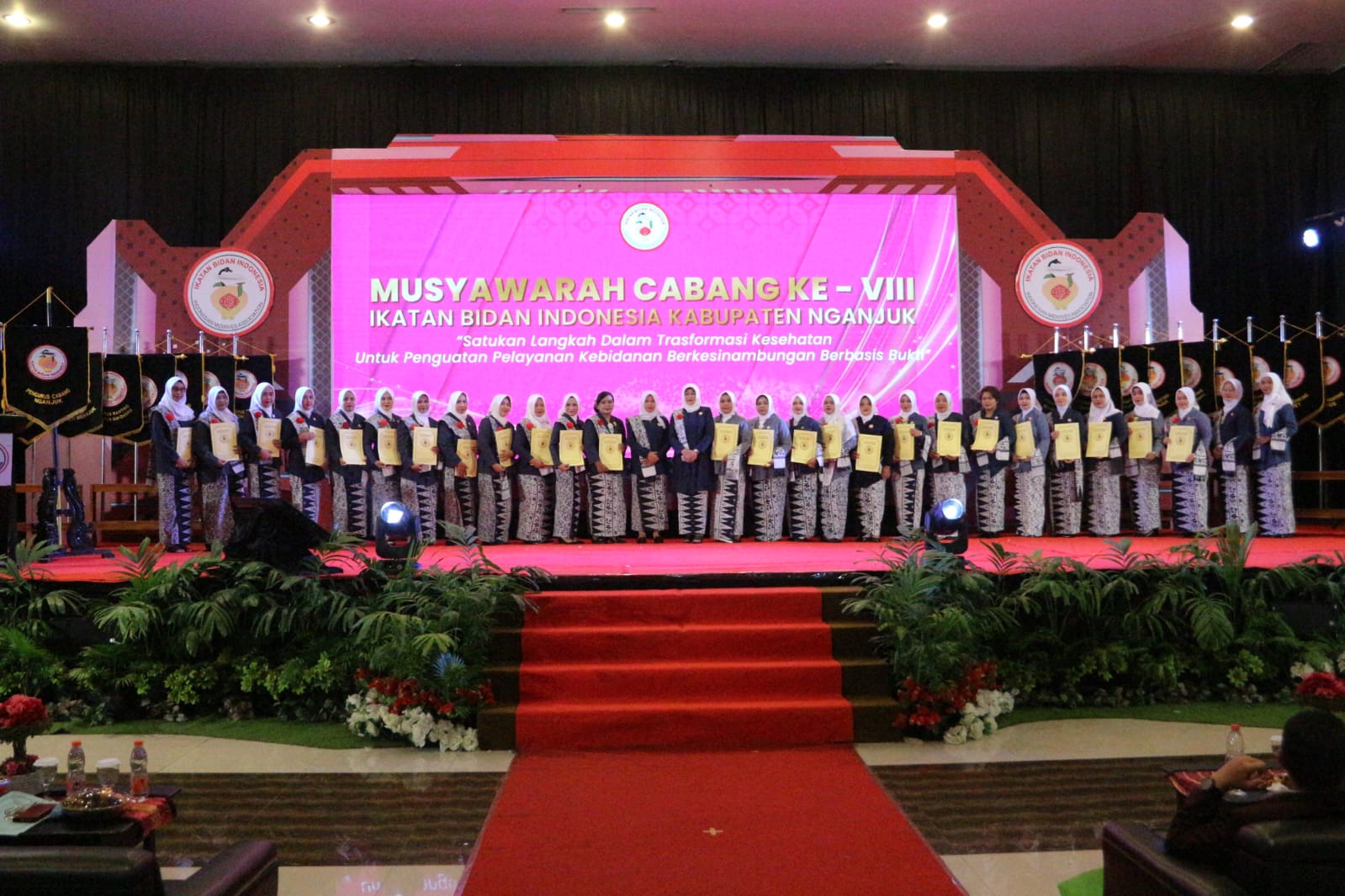 Muscab VIII Ikatan Bidan Indonesia (IBI) Kabupaten Nganjuk, Wariskan Semangat Melayani dan Majukan Organisasi