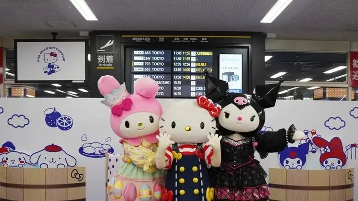 Cara Unik Pemerintah Oita untuk Tingkatkan Kunjungan Wisatawan, Rubah Bandara jadi Full Hello Kitty!