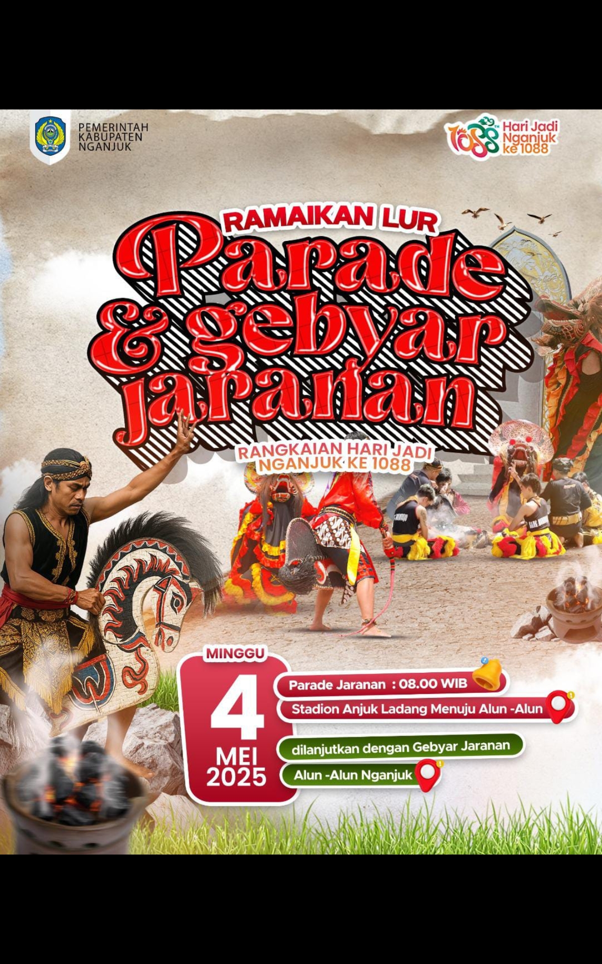 Siap-Siap! 78 Grup Akan Semarakkan Parade dan Gebyar Jaranan