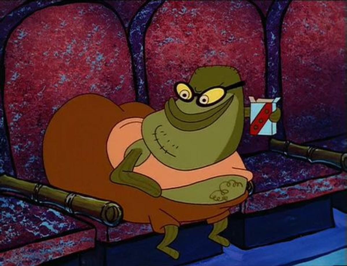 Mengenal Bubble Bass. Karakter Antagonis Berbokong Besar di SpongeBob SquarePants