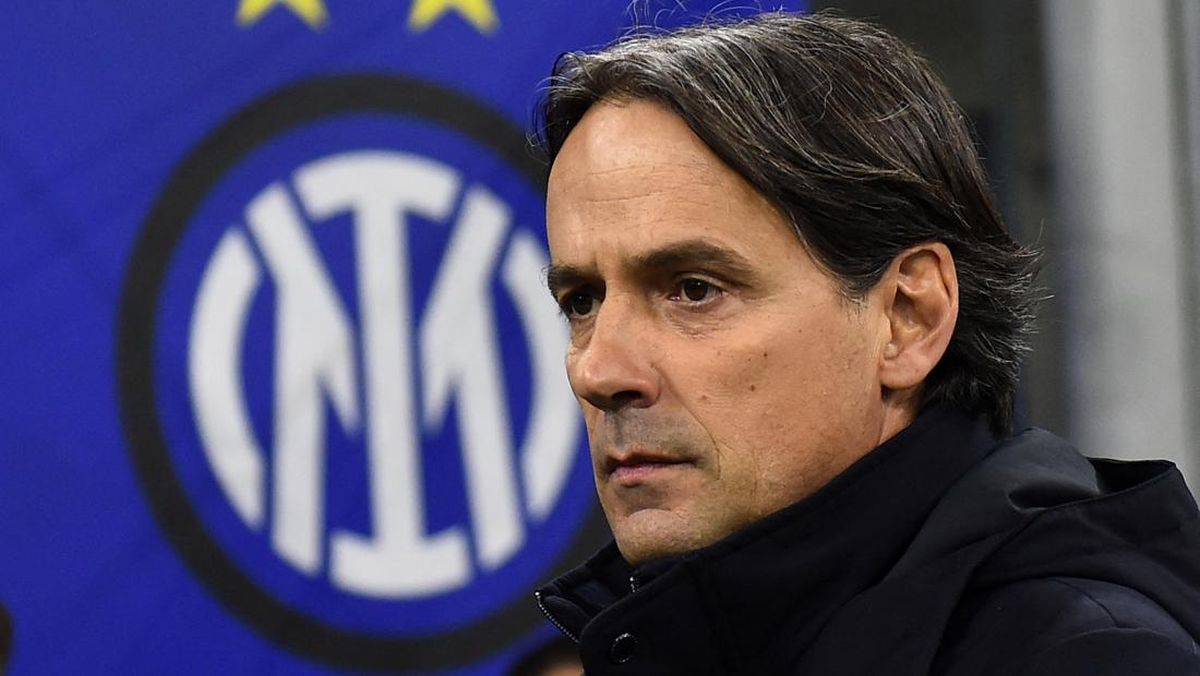 Pelatih Inter Milan, Simone Inzaghi.
