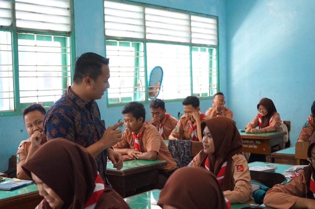 Suasana Belajar Mengajar di SMAN 2 Nganjuk
