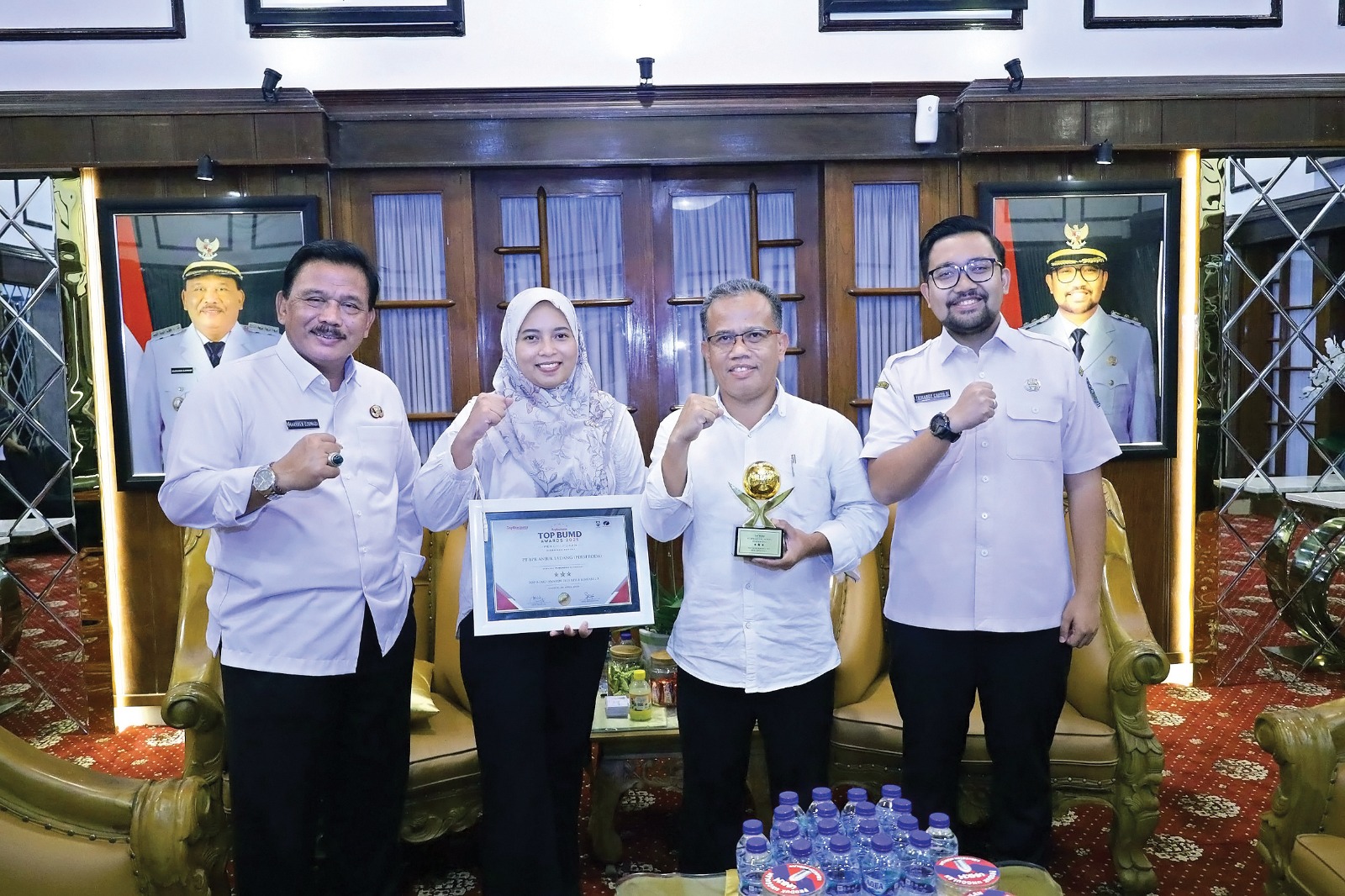 Berkat Aplikasi Stamba, BPR Anjuk Ladang Sukses Meraih Penghargaan di Top BUMD Awards 2025