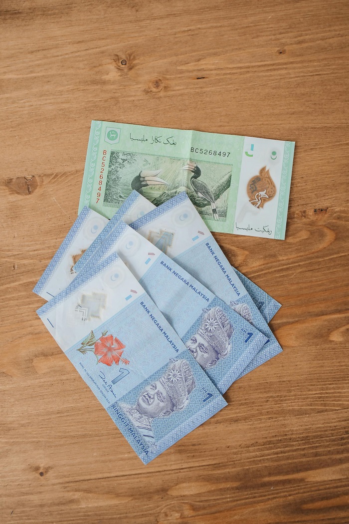 Nilai tukar Ringgit terhadap Rupiah.