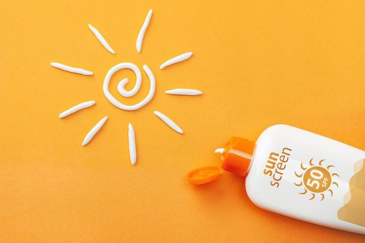 Ilustrasi sunscreen.