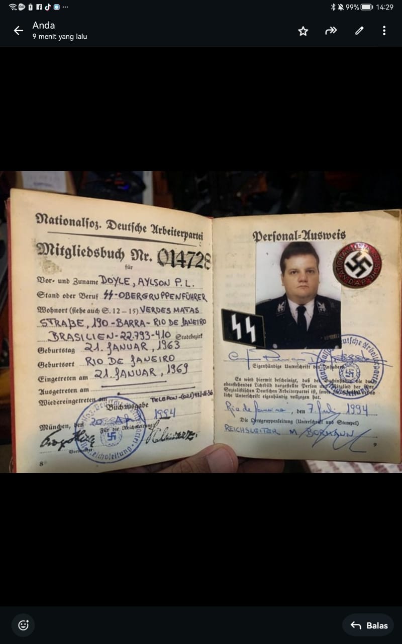 Tujuh Peti Berisi Arsip Nazi Ditemukan di Ruang Bawah Tanah Mahkamah Agung Argentina
