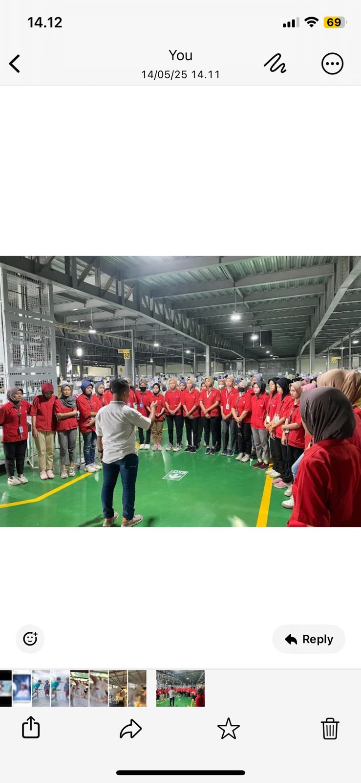 Karyawan PT SAI Nganjuk