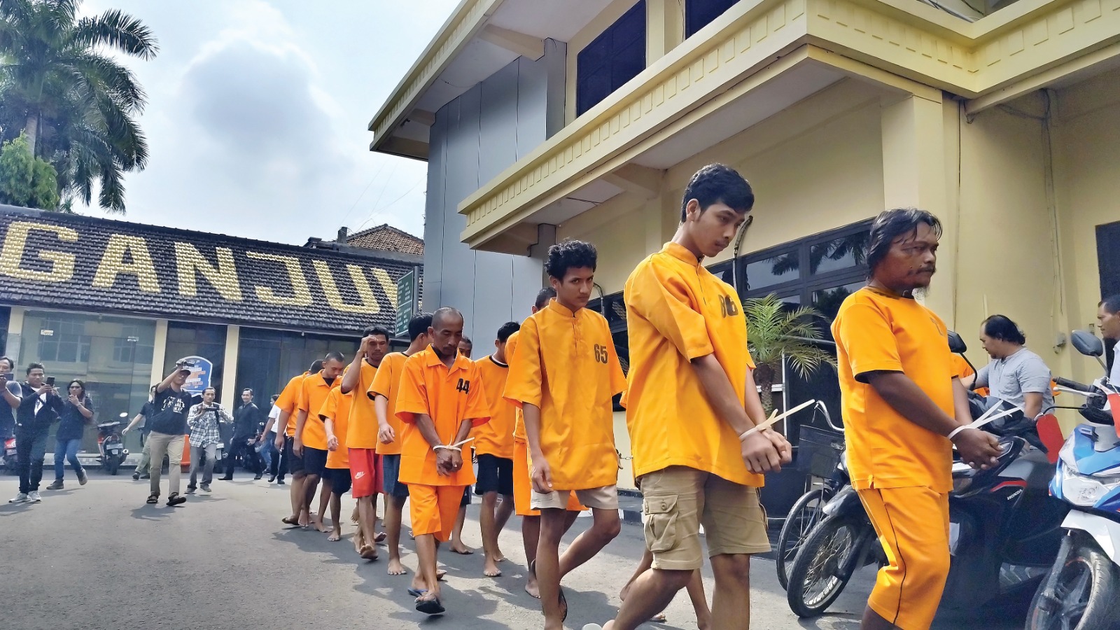 14 Hari Polres Nganjuk Tangkap 59 Penjahat