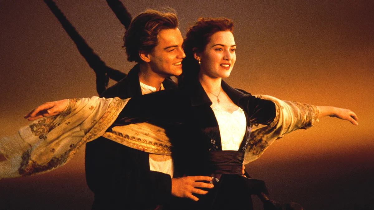 Jack dan Rose di film Titanic