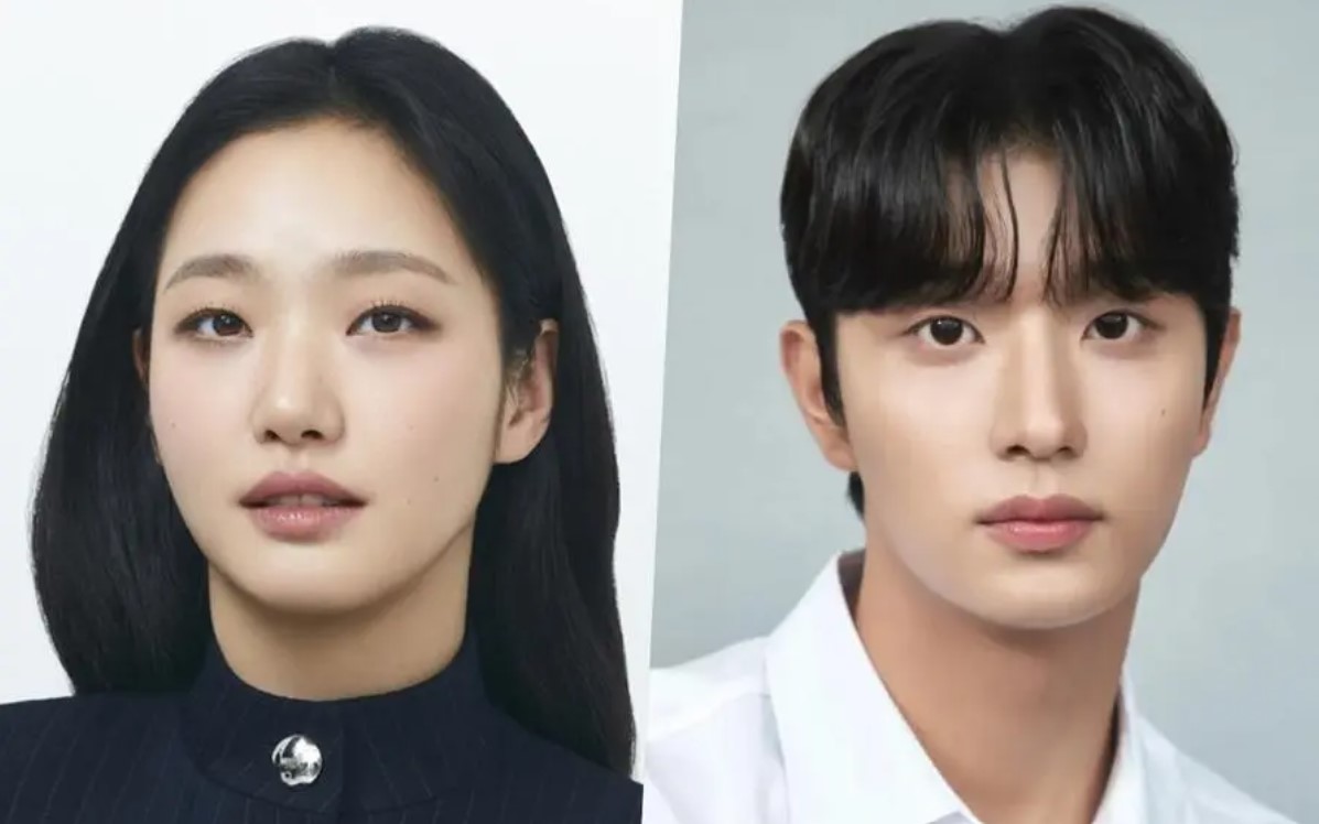 Kolase foto Kim Go Eun dan Kim Jae Won.