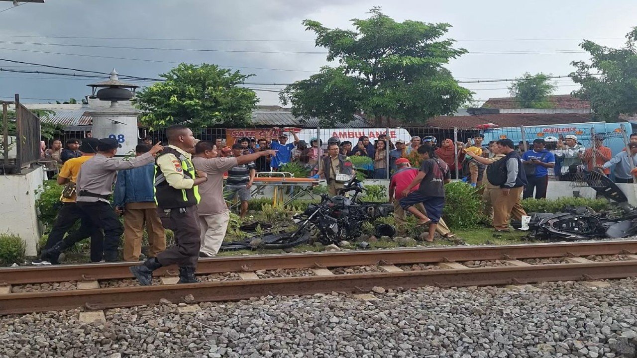 Kecelakaan KA Malioboro Ekspress di Magetan
