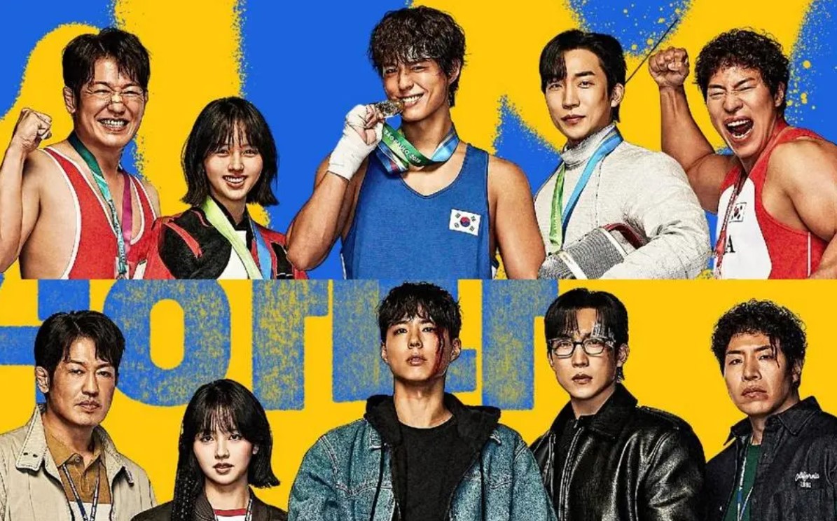 Kolase kedua poster utama drama