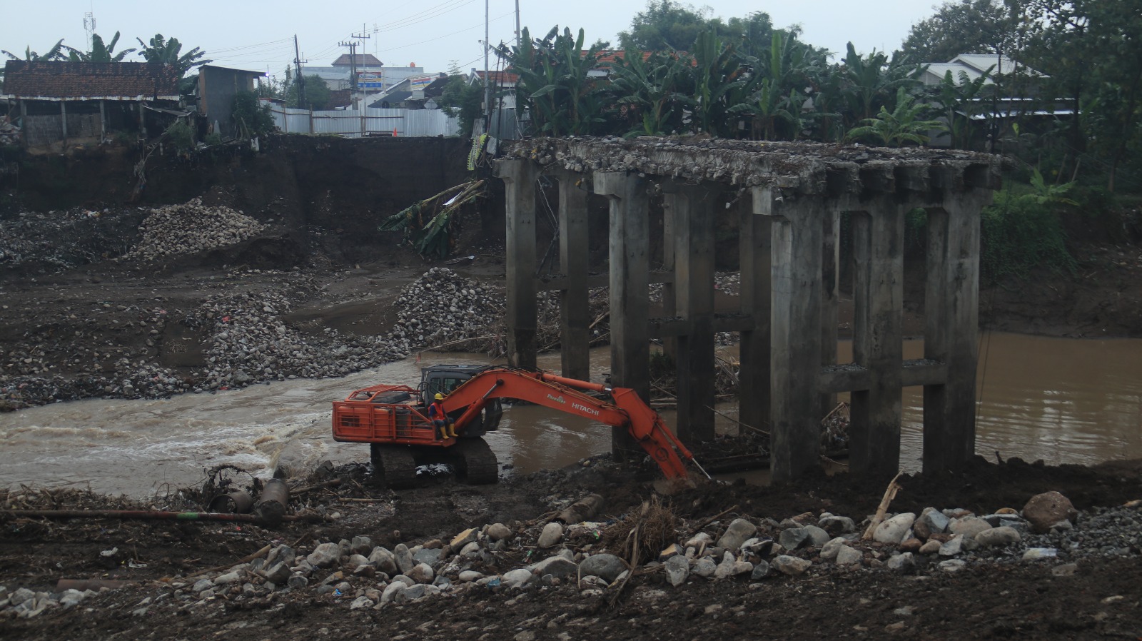 Pembongkaran Jembatan Kutorejo