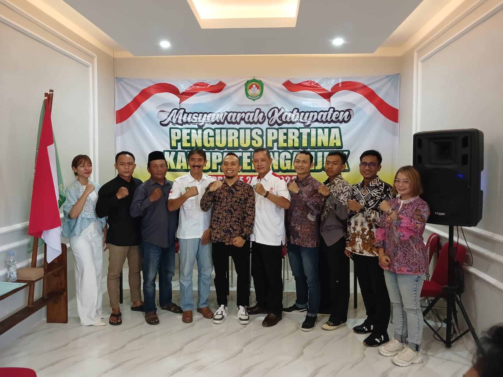 Ari Susilo Pambudi Resmi Jabat Ketua Umum Pertina Nganjuk