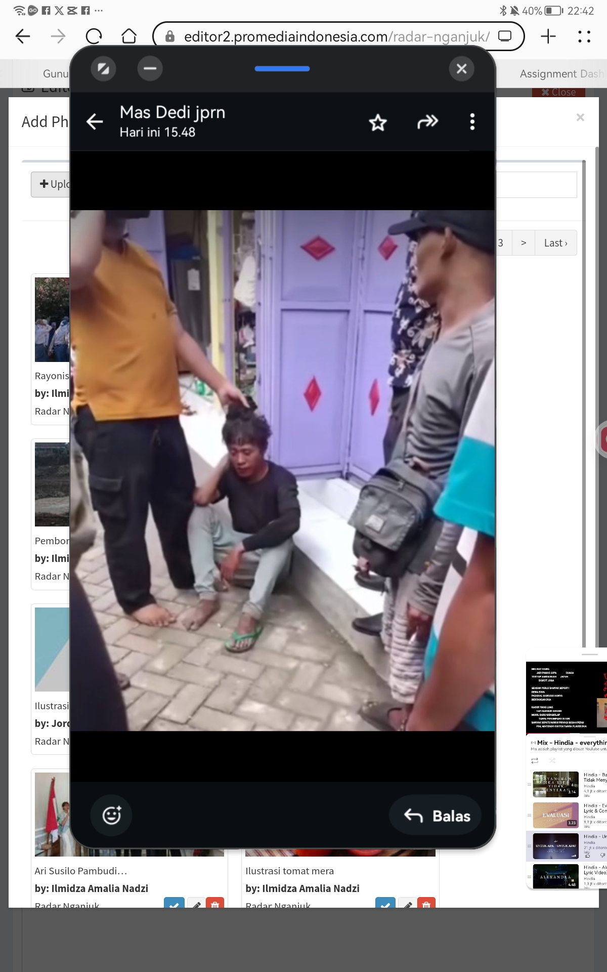 Kasus Salah Amuk Massa di Pasar Warujayeng Masih Bergulir