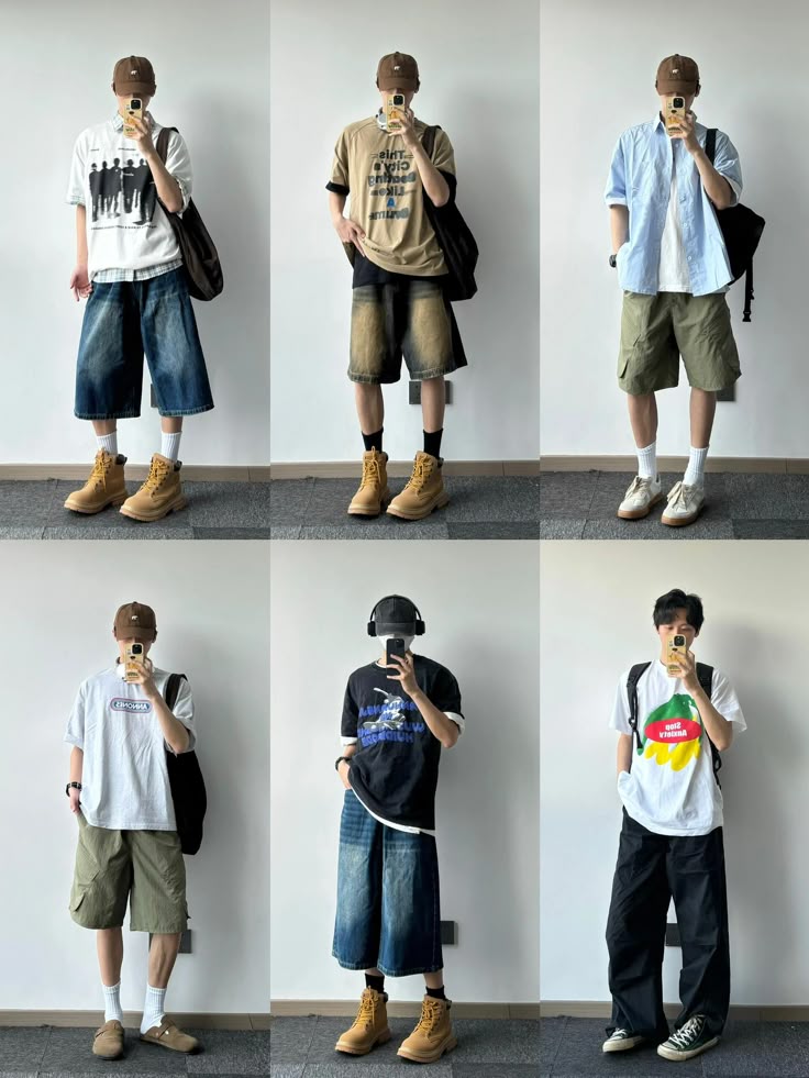 Foto : Trend berpakaian oversize dikalangan anak muda (Pinterest)