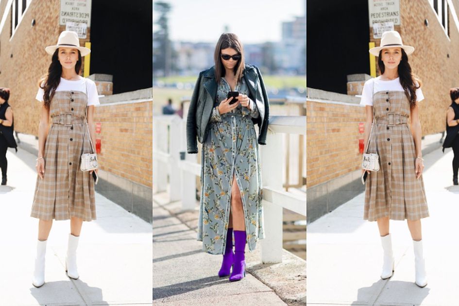 Ide mix and match sepatu boots (foto:grid.id)