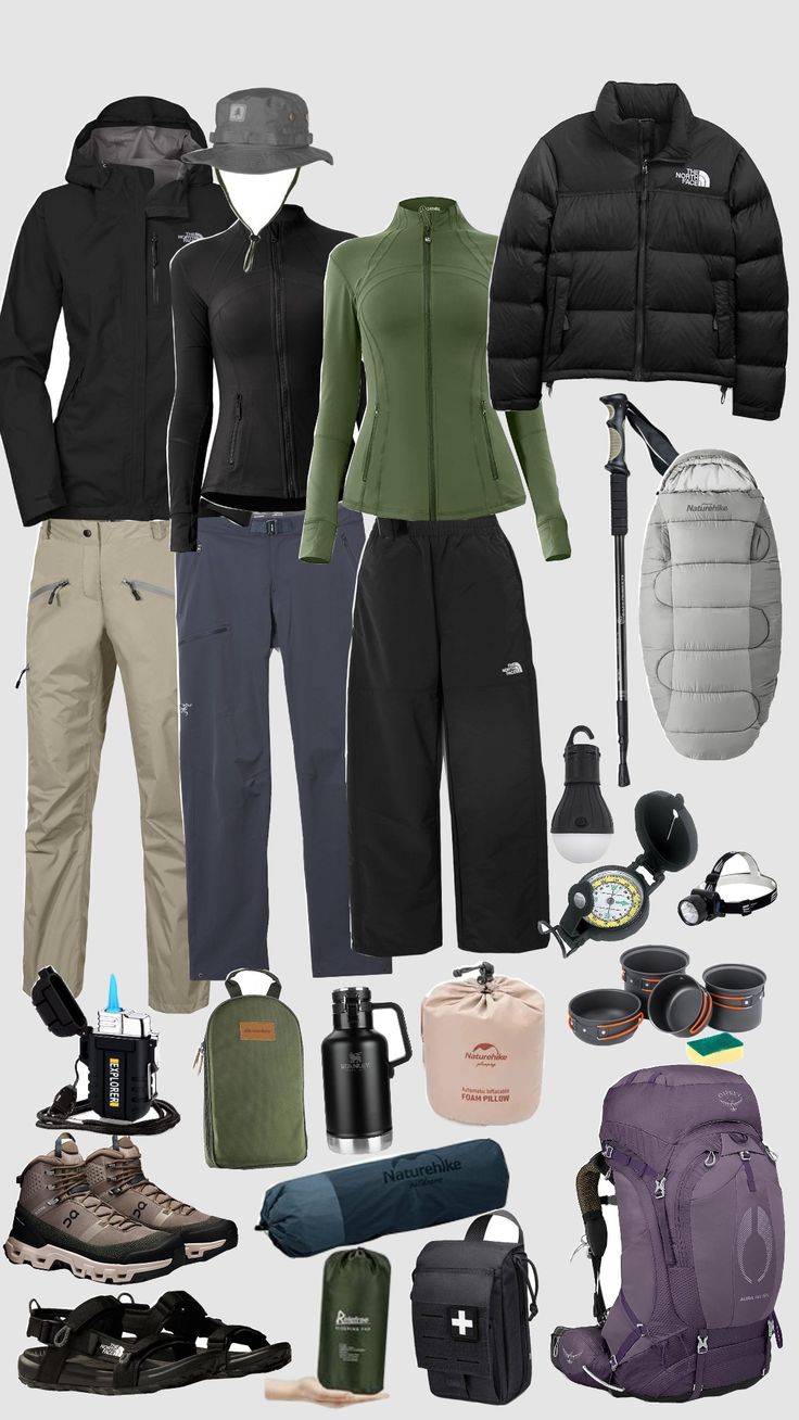 Foto : Outfit mendaki gunung (Pinterest)