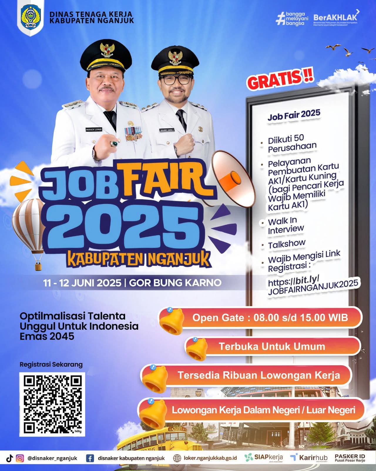 PHK Merajalela, Pemkab Nganjuk Buka Job Fair