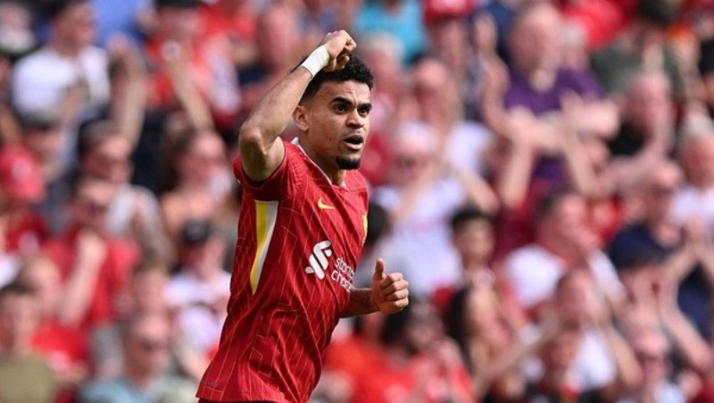 Luis Diaz, pemain gelandang Liverpool