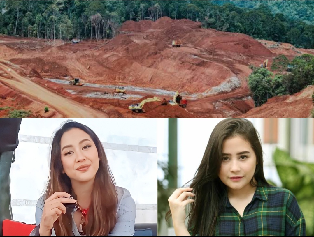 Sherina Mumaf, Prilly Latuconsina simdir Bahlil isu Raja Ampat (foto: kolase instagram)