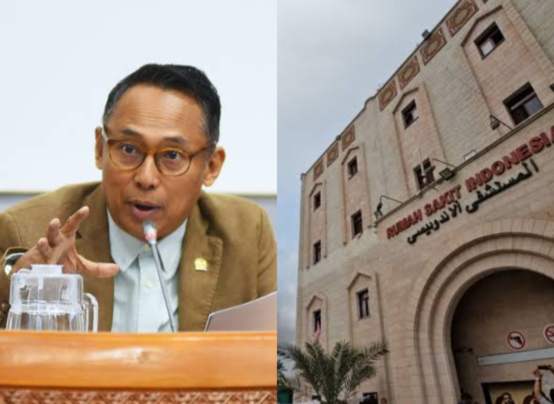 Rumah sakit indonesia di Gaza dan Junico Siahaan Komisi I DPR RI