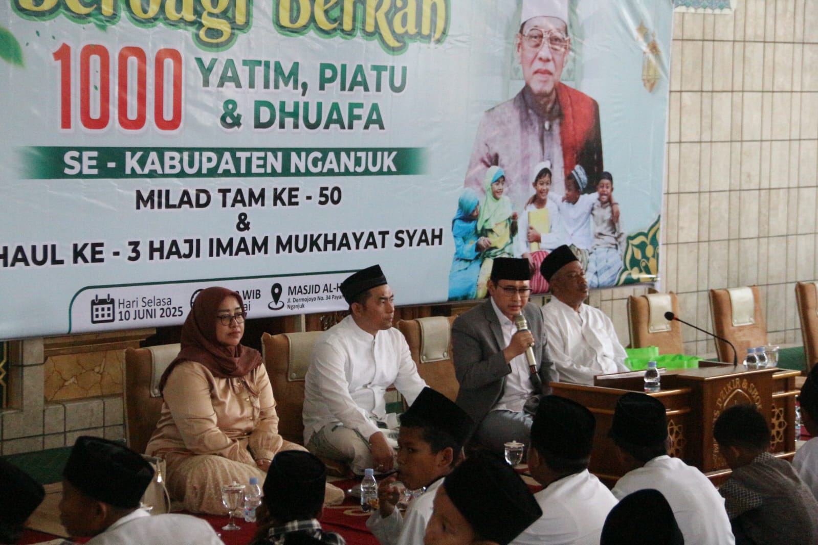 Milad Ke-50, KSPPS TAM Syariah Santuni 1.000 Yatim, Piatu, dan Dhuafa