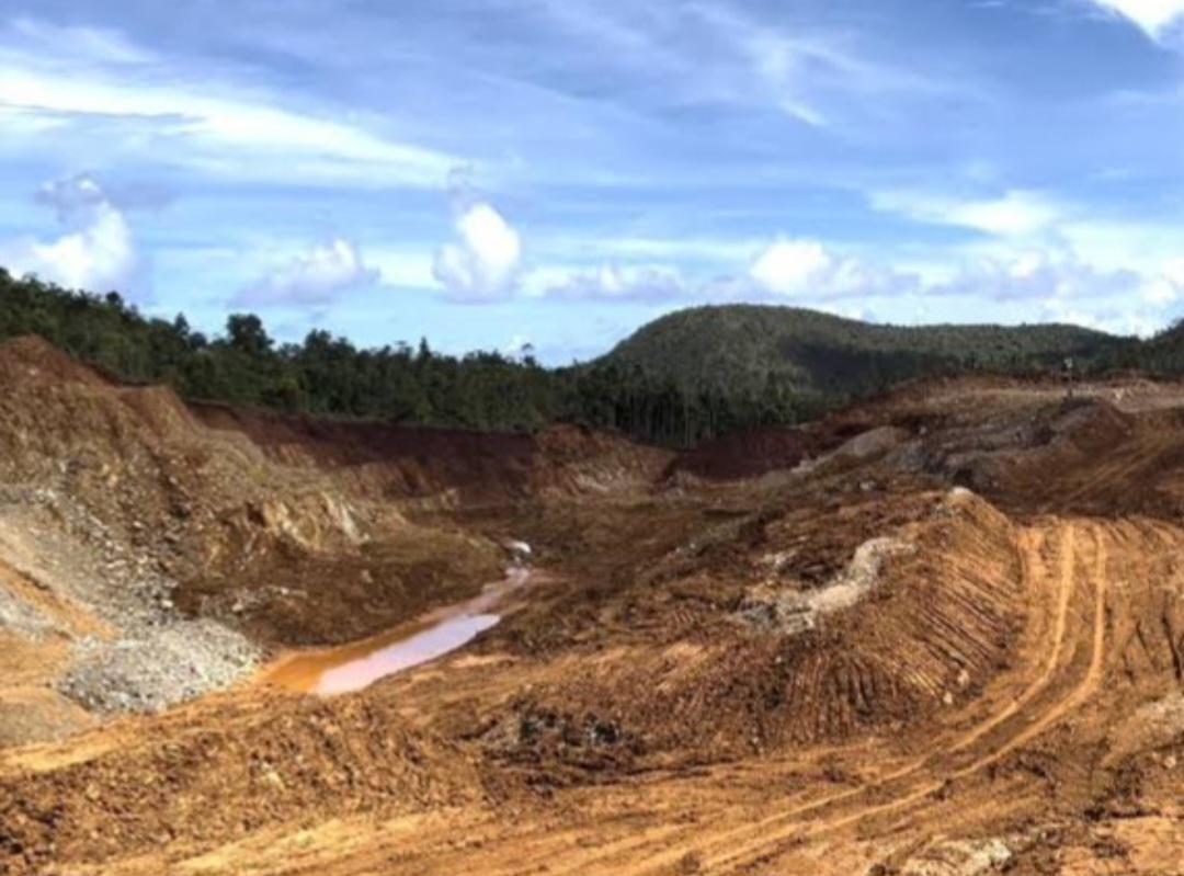 Tambang di Raja Ampat (foto: Antara)