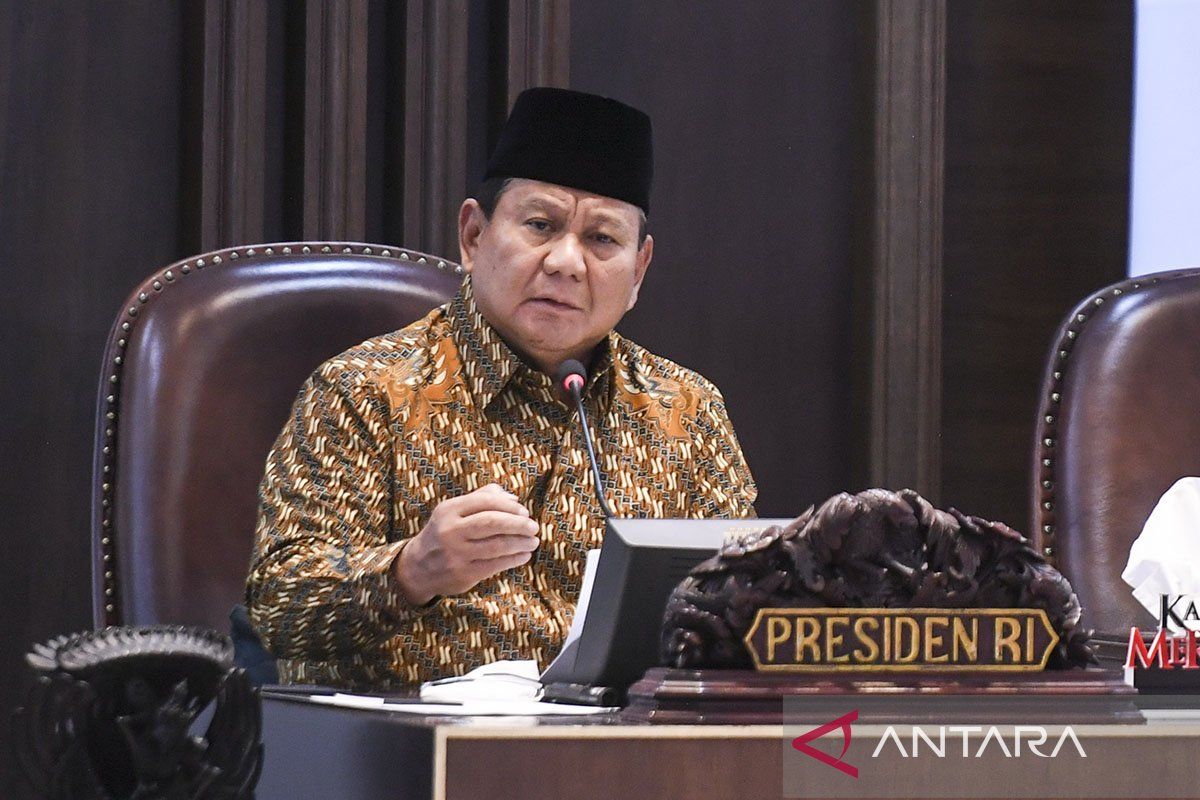 Presiden Prabowo Subianto (foto: Antara)