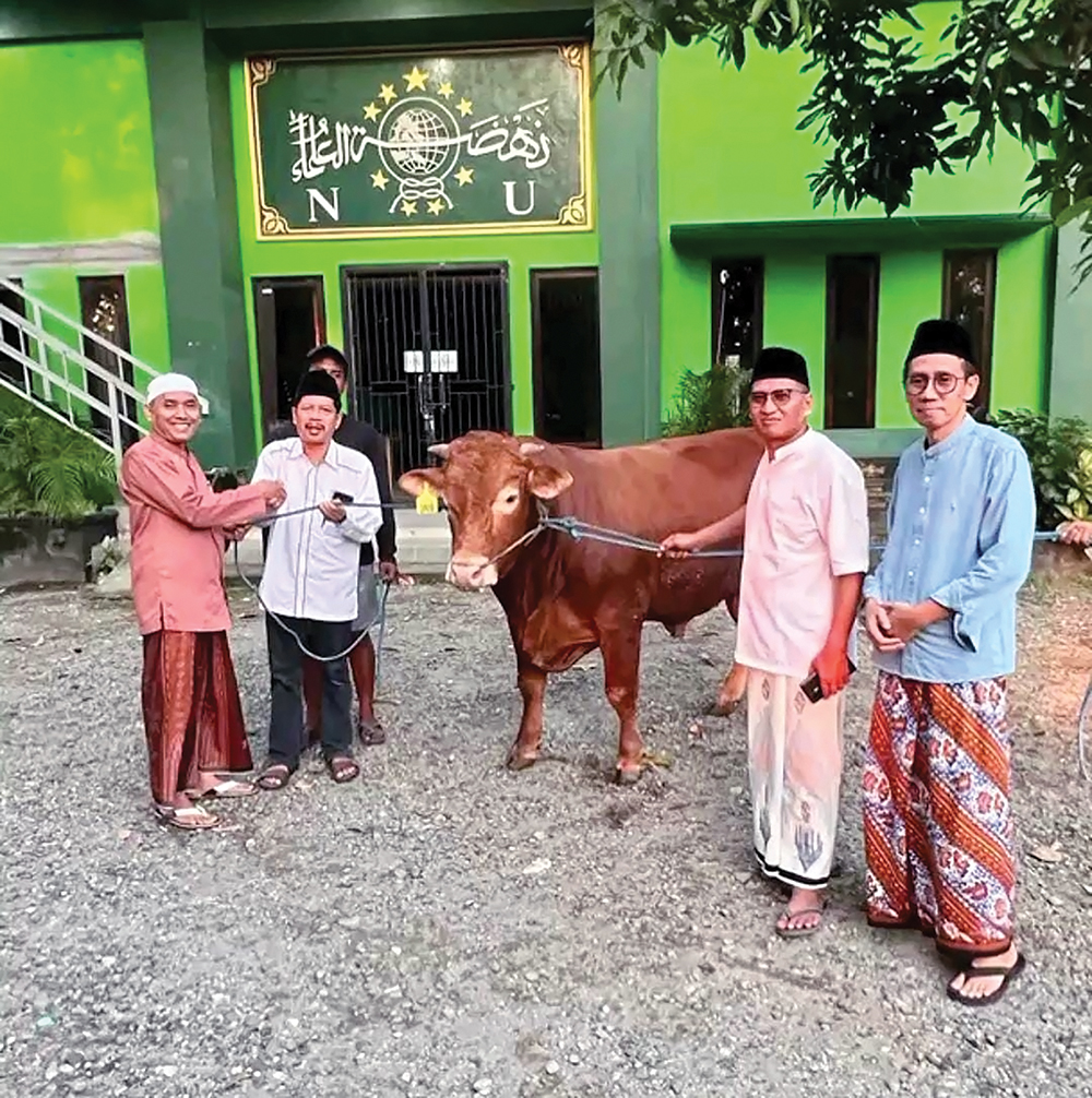 Tradisi kurban menjadi pesan dari almarhum H. Imam Mukhayat Syah kepada keluarganya.