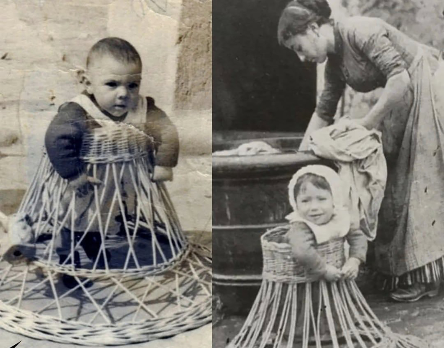 rotan penuntun jalan bayi
