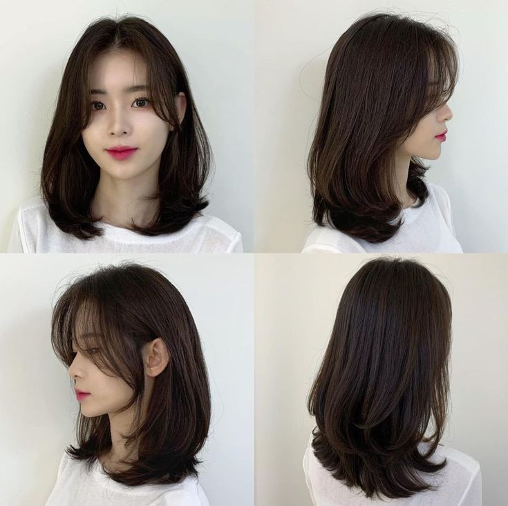 Model Rambut Sebahu untuk Rambut Tebal