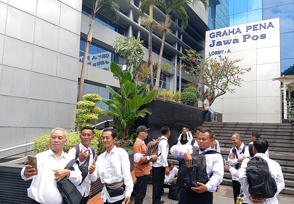 peserta tes pppk tahap 2 usai menjalani mengerjakan tes