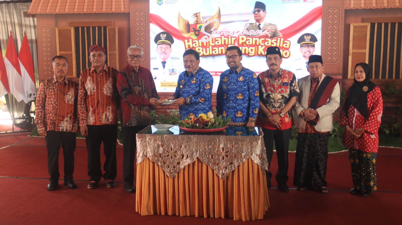 Bupati Nganjuk Marhaen Gelar Sarasehan Hari Lahir Pancasila dan Bulan Bung Karno