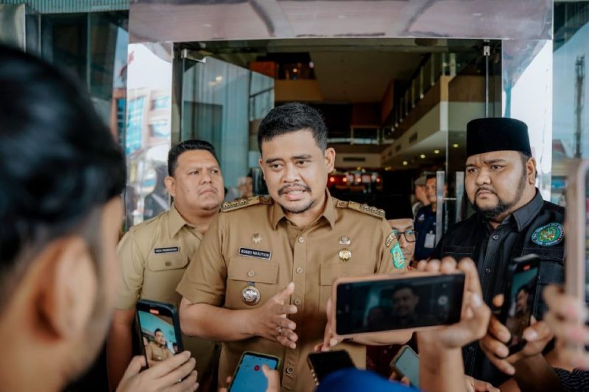 Bobby Nasution terkait keputusan 4 pulau Aceh (foto: Antara)