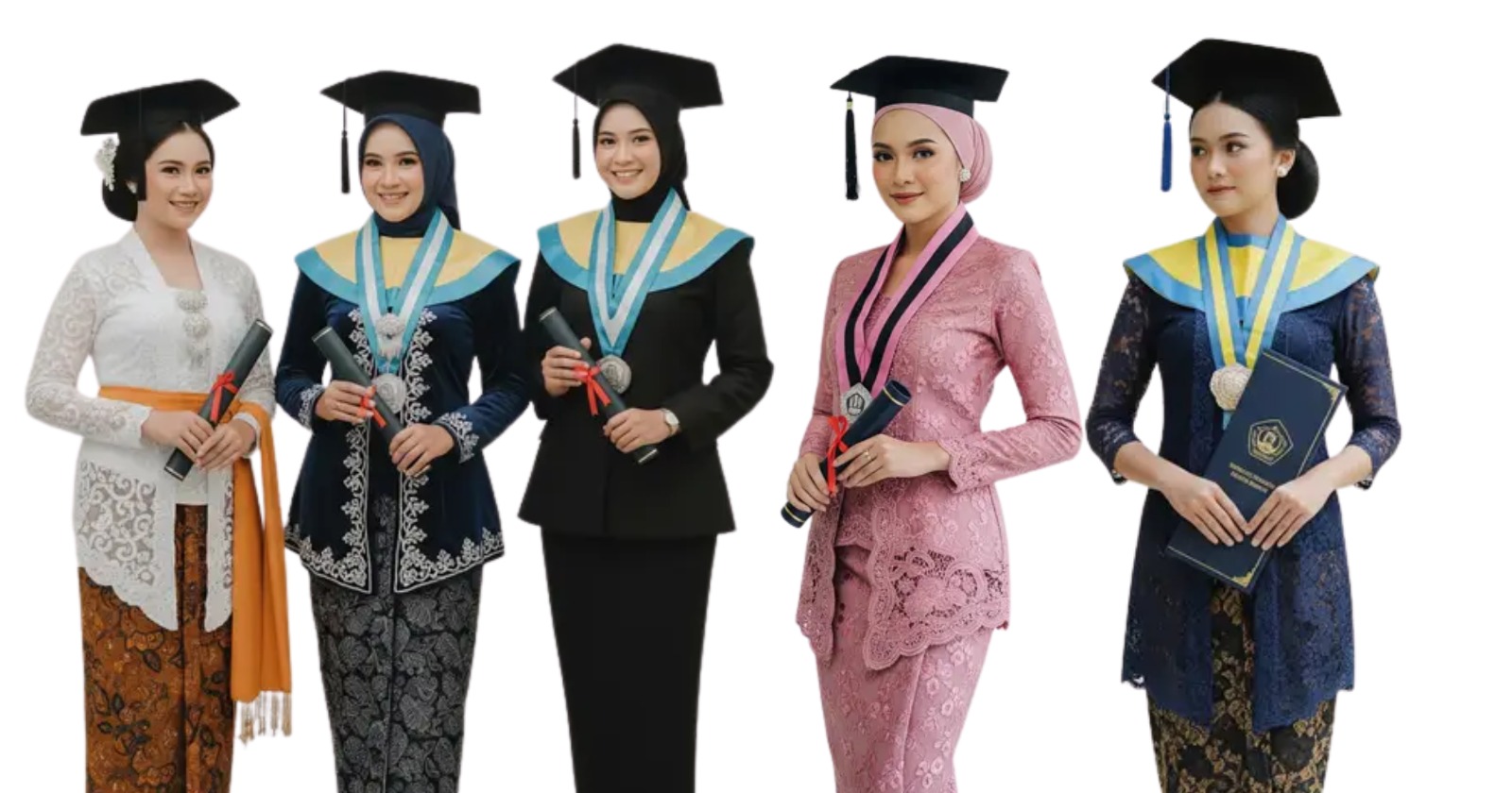 Foto : Rekomendasi pakaian untuk acara wisuda