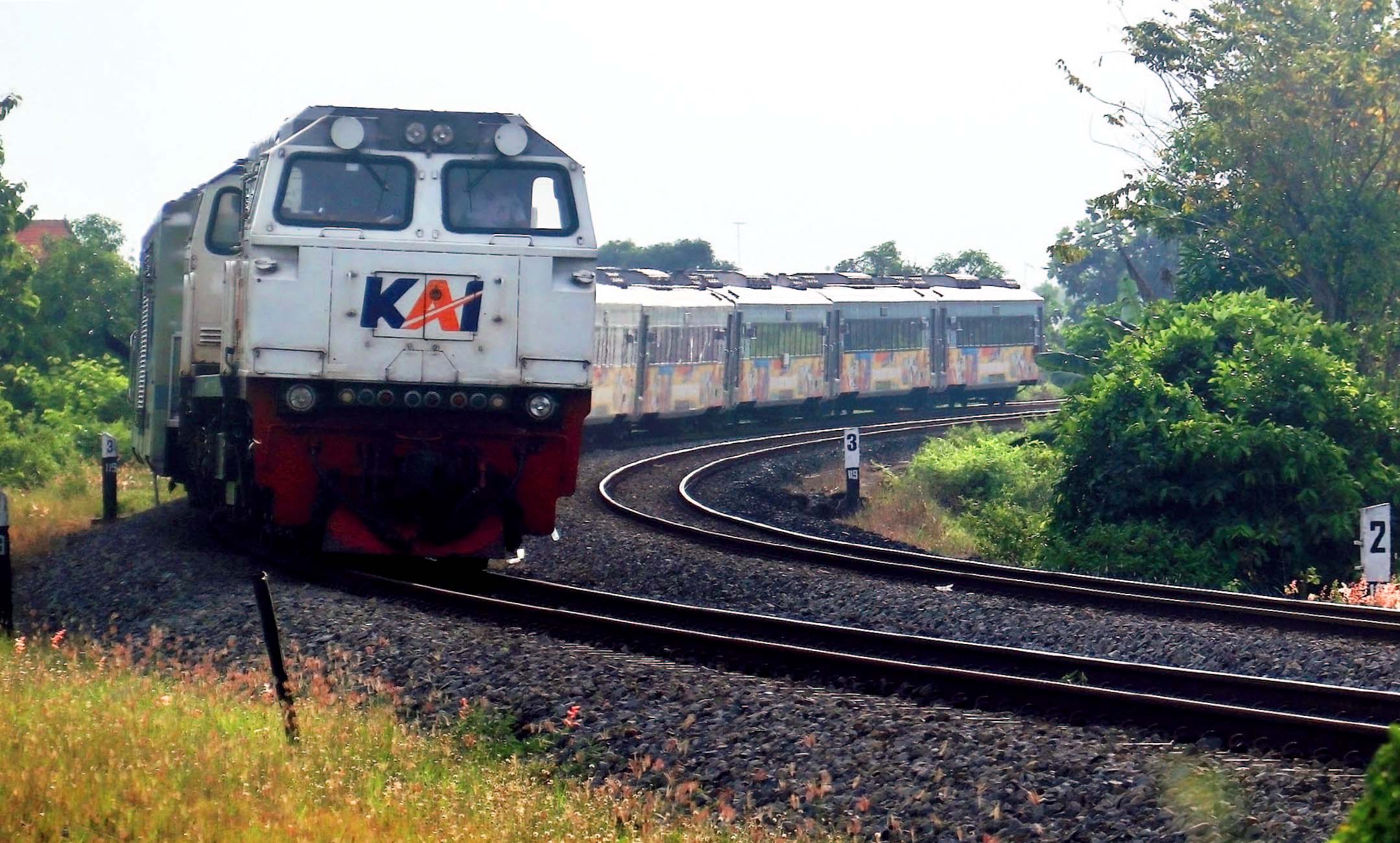 DISKON. Selama liburan KAI beri diskon khusus