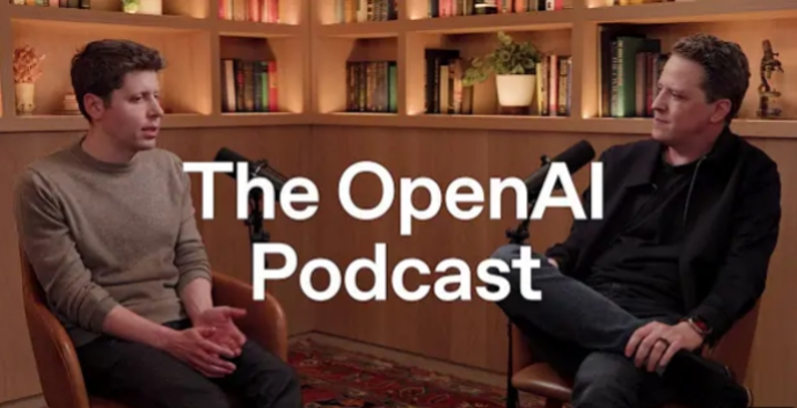 Podcast Sam Altman Bersama Andrew Mayne (Foto: YouTube OpenAI)