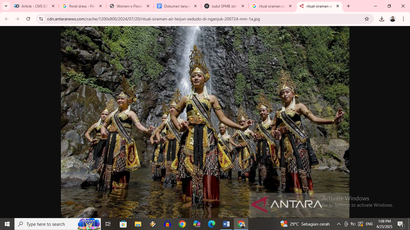 Ritual Siraman Sedudo