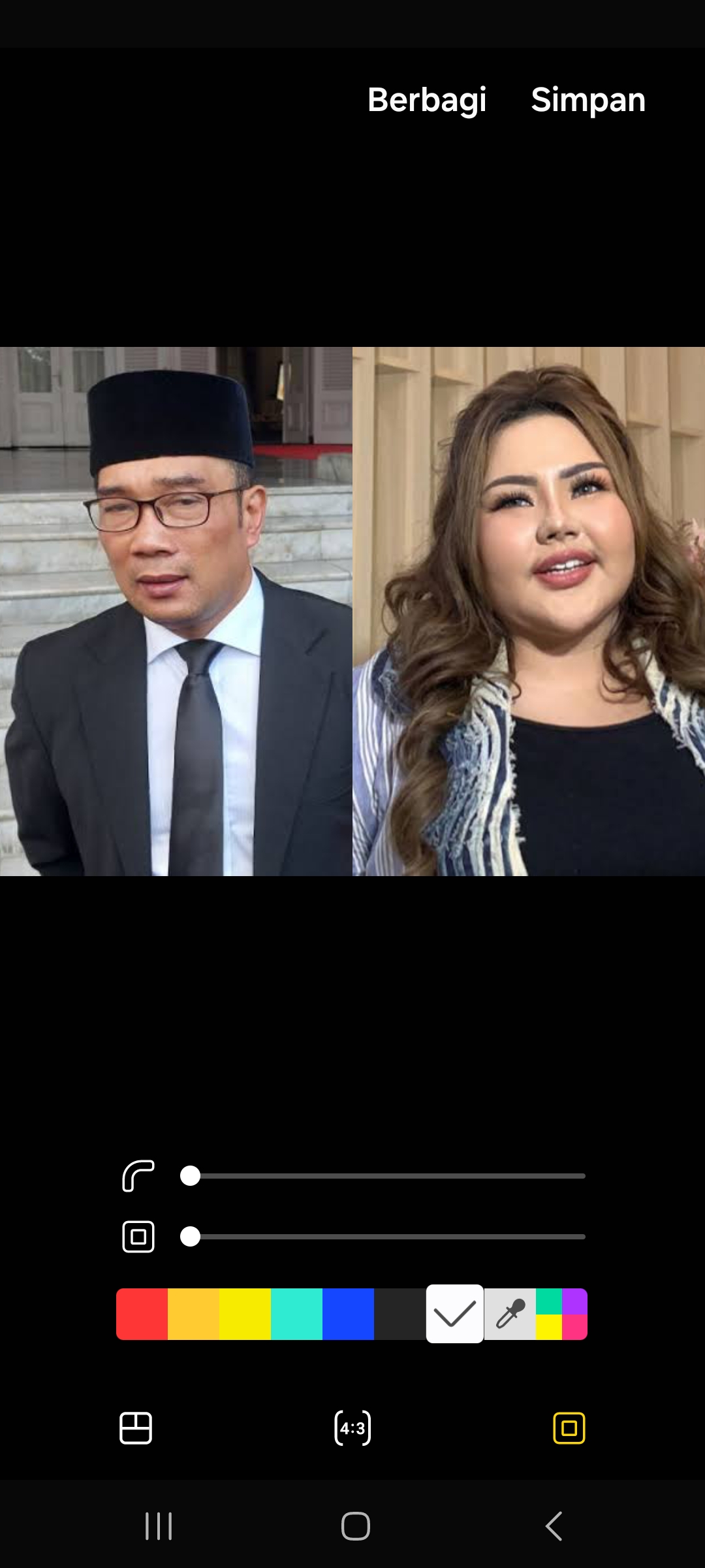 Ridwan Kamil dan Lisa Mariana