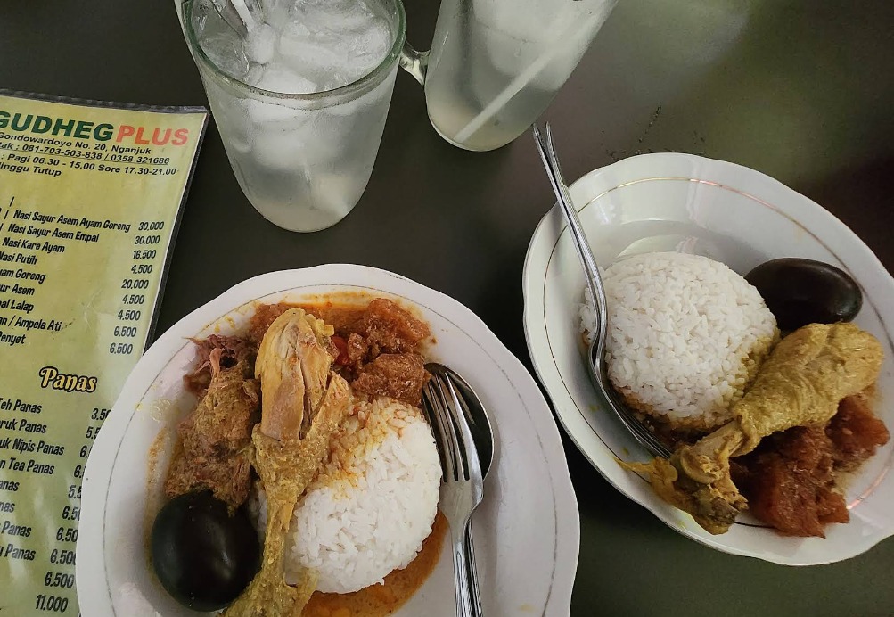 Rekomendasi Warung Gudeg di Nganjuk, Obat Kangen Kulineran Khas Jogja