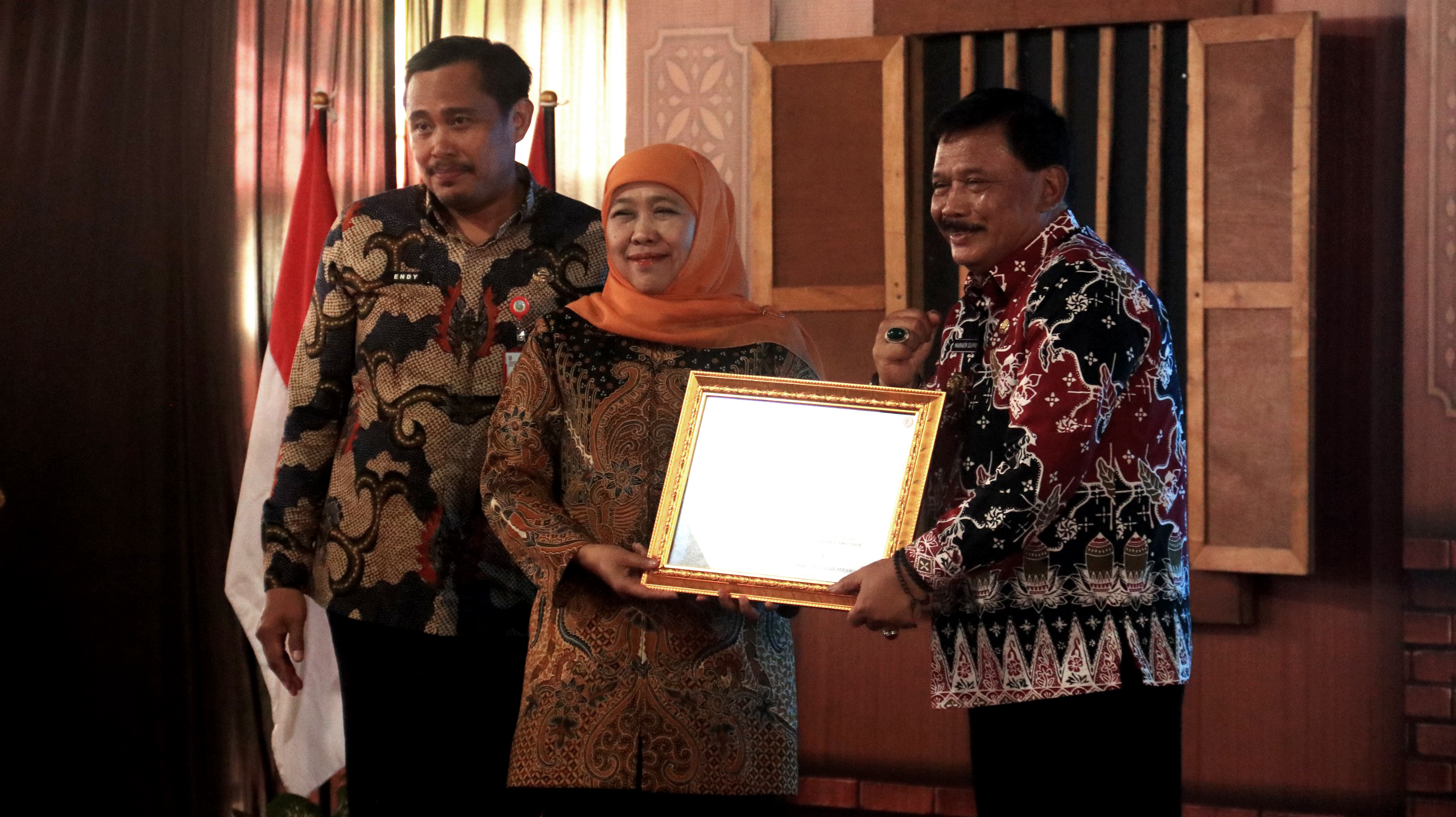 Khofifah Kunjungi Kabupaten Nganjuk. Ada Apa?