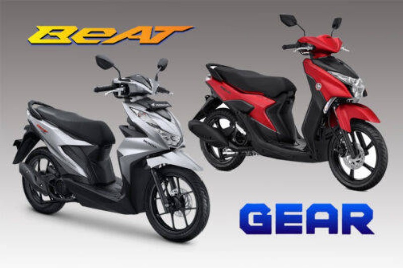 Honda BeAT vs Yamaha Gear