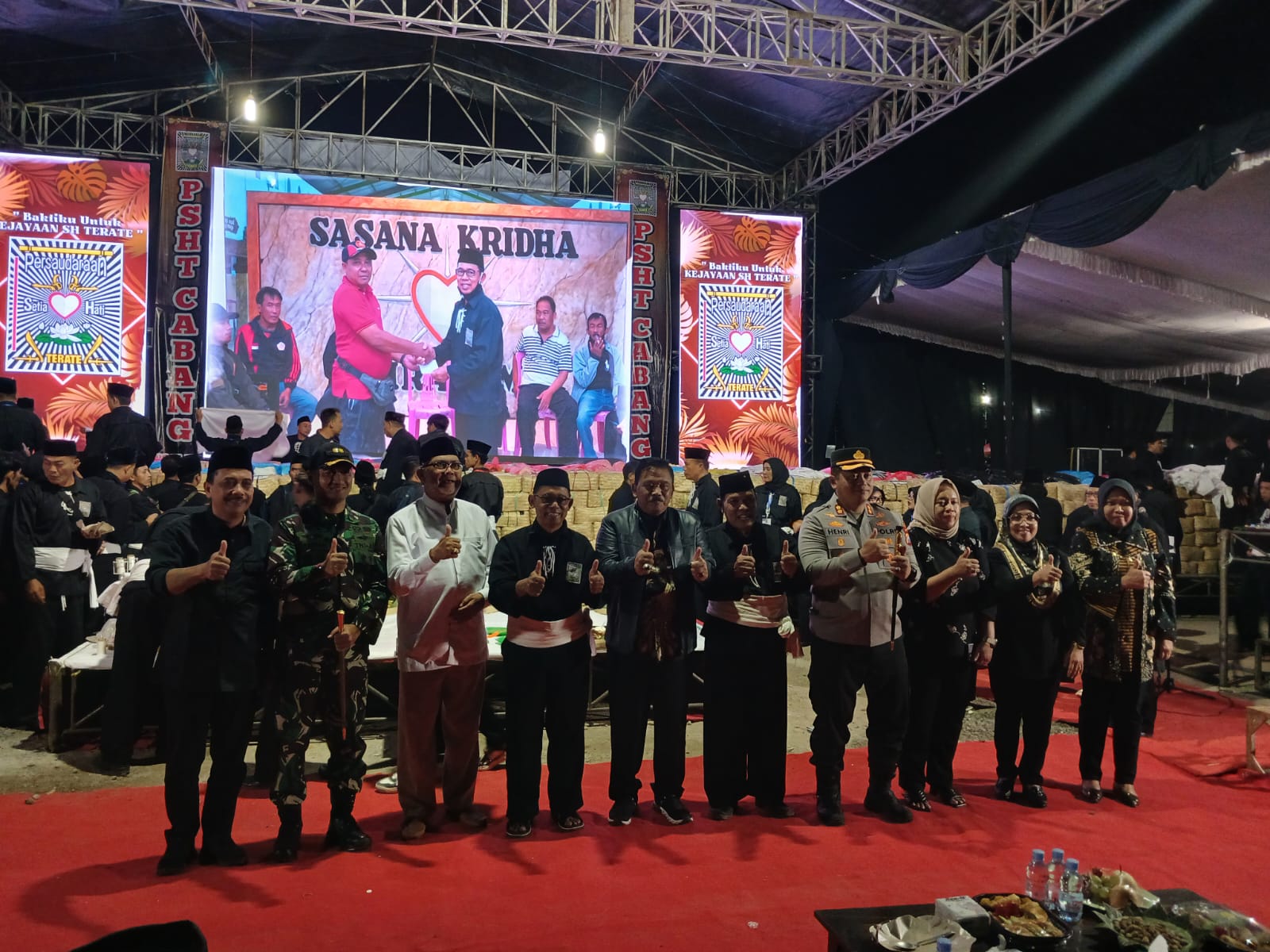 PSHT Cabang Nganjuk Mengesahkan 3.486 Warga Baru Tahun 2025