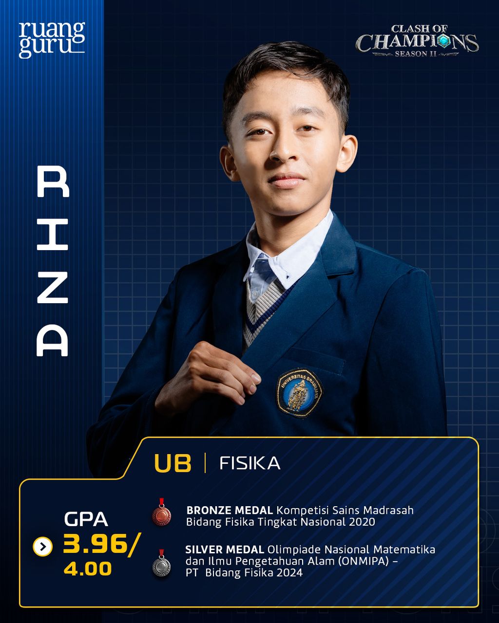 Profil Riza COC Season 2