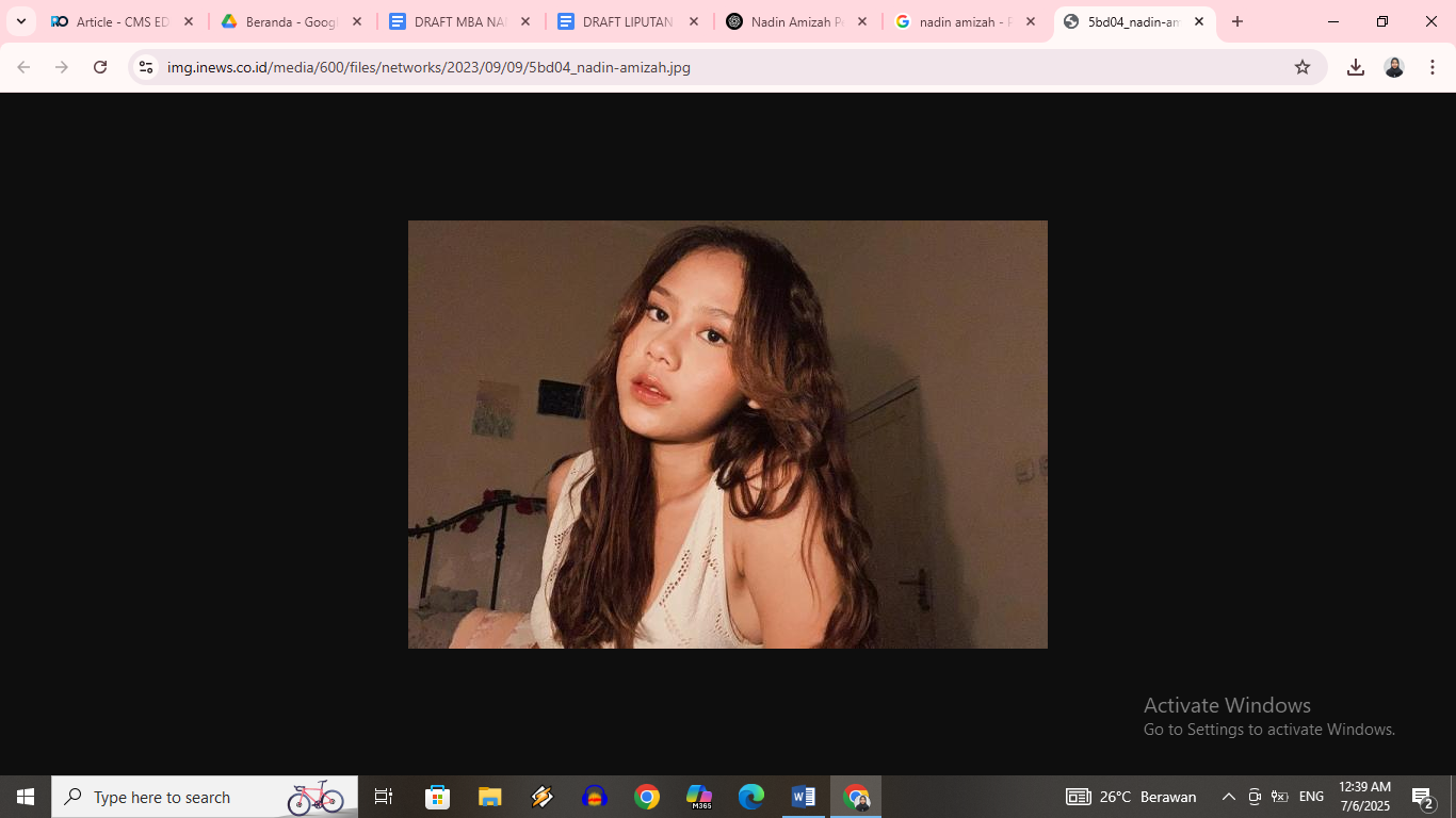 Nadin Amizah curhat alami pelecehan fisik