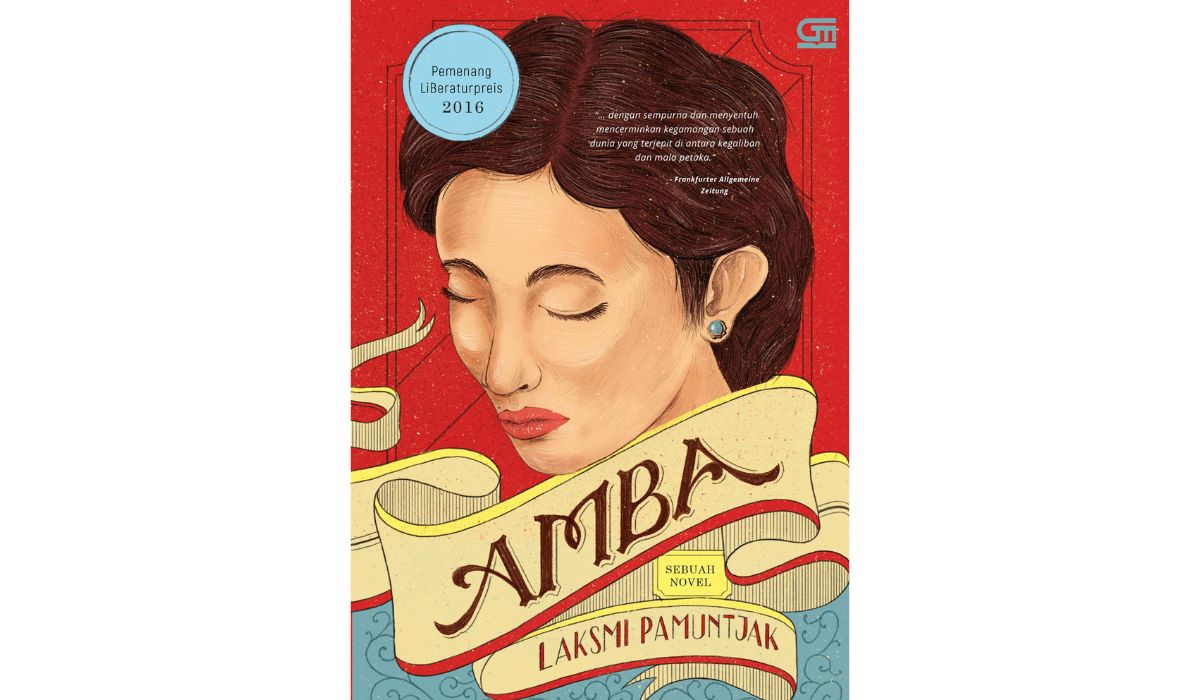 Sampul Novel Amba karya Laksmi Pamuntjak