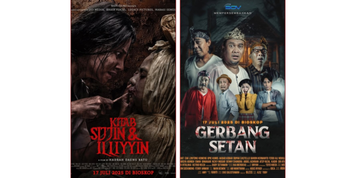Official Poster Film Kitab Sijjin & Illiyyin dan Gerbang Setan