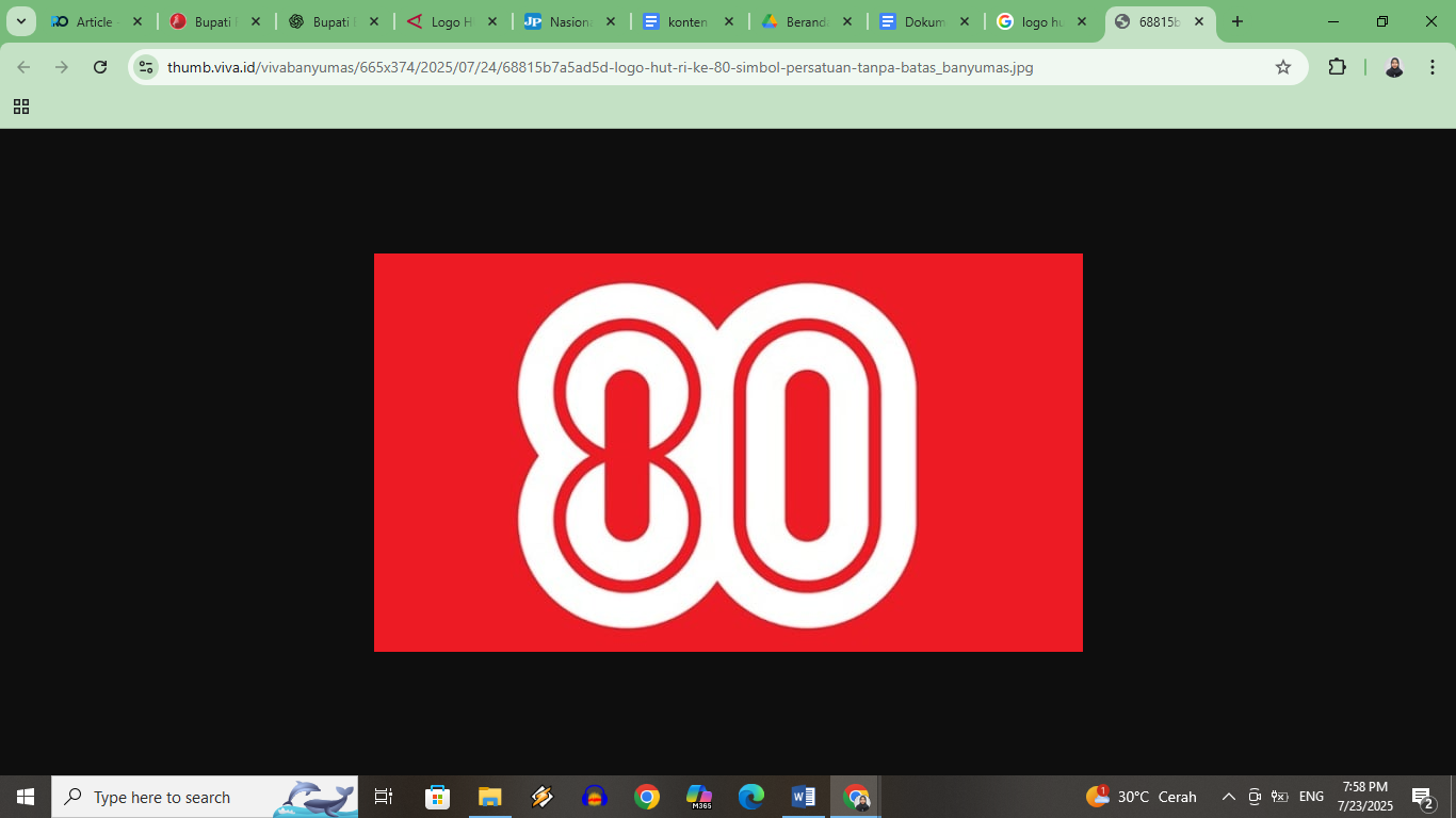 Makna logo HUT RI