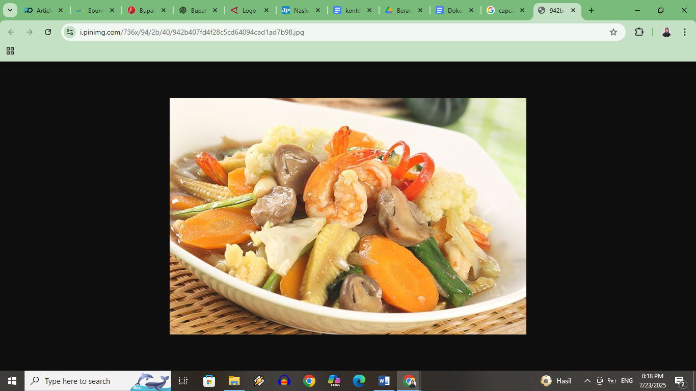 Resep Capcay ala restoran